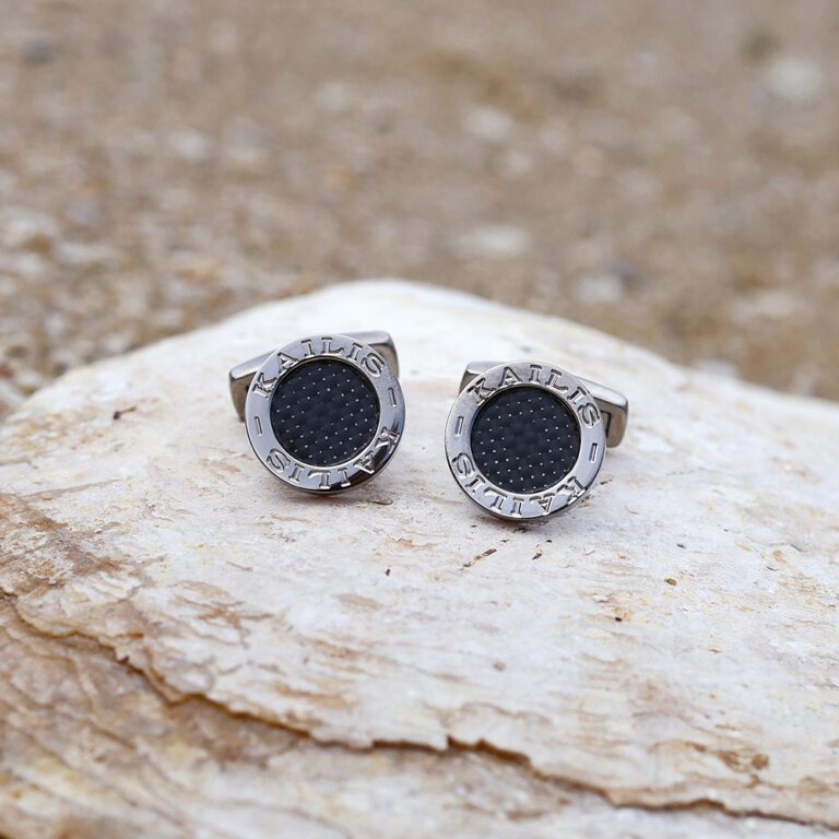 Carbon Fibre cufflinks 2