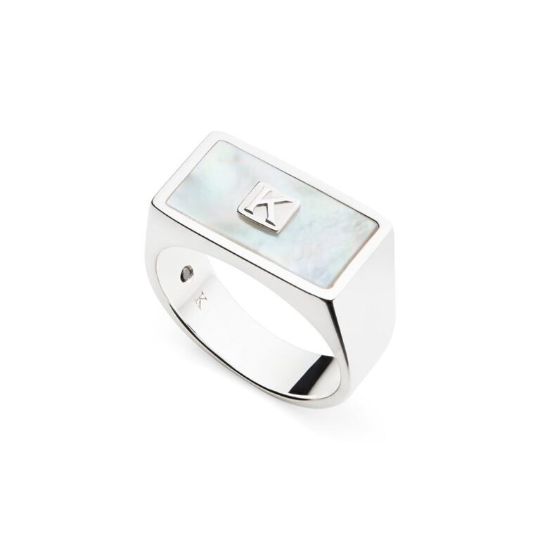 Latitude Zero Ring, Sterling Silver