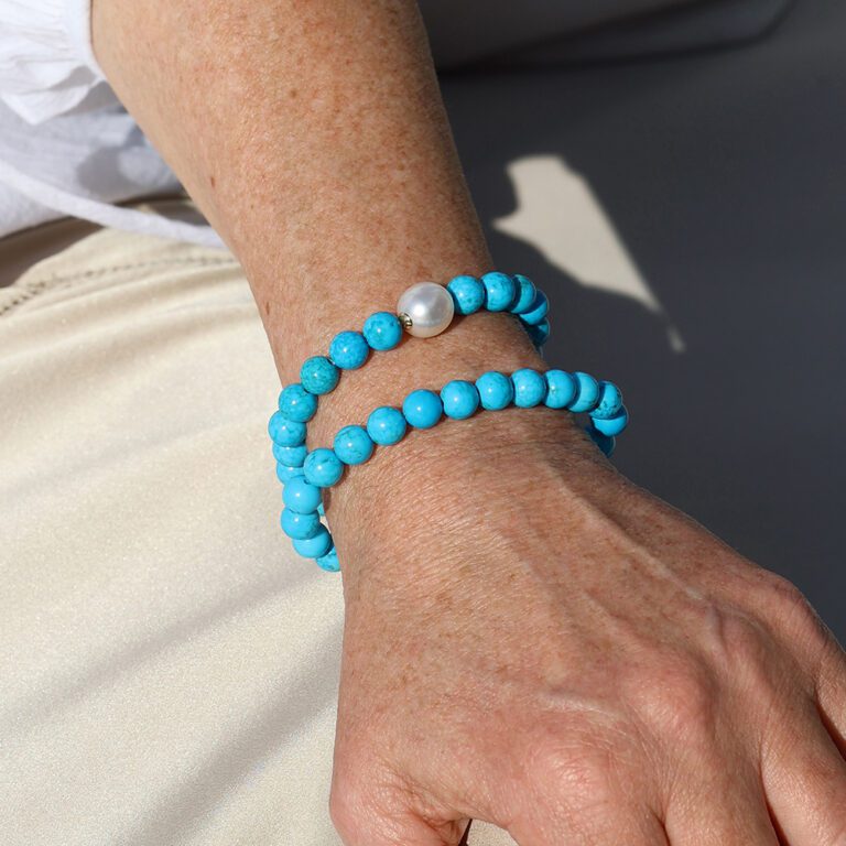 Vigour Bracelet Turquoise content