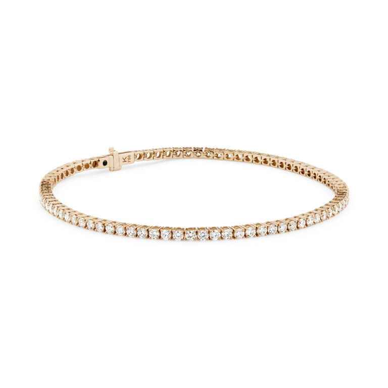 Tennis Bracelet, Rose Gold