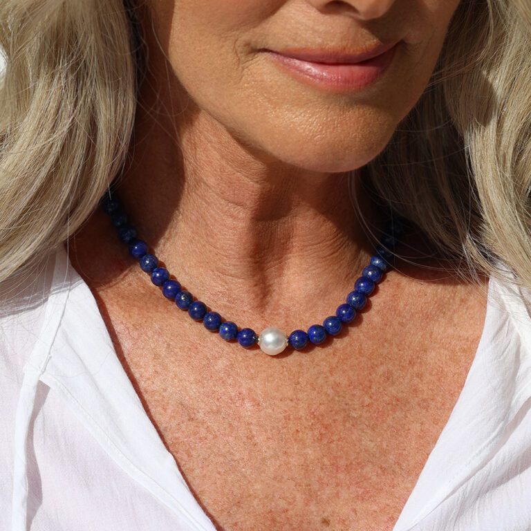 Vigour Necklace Lapis content