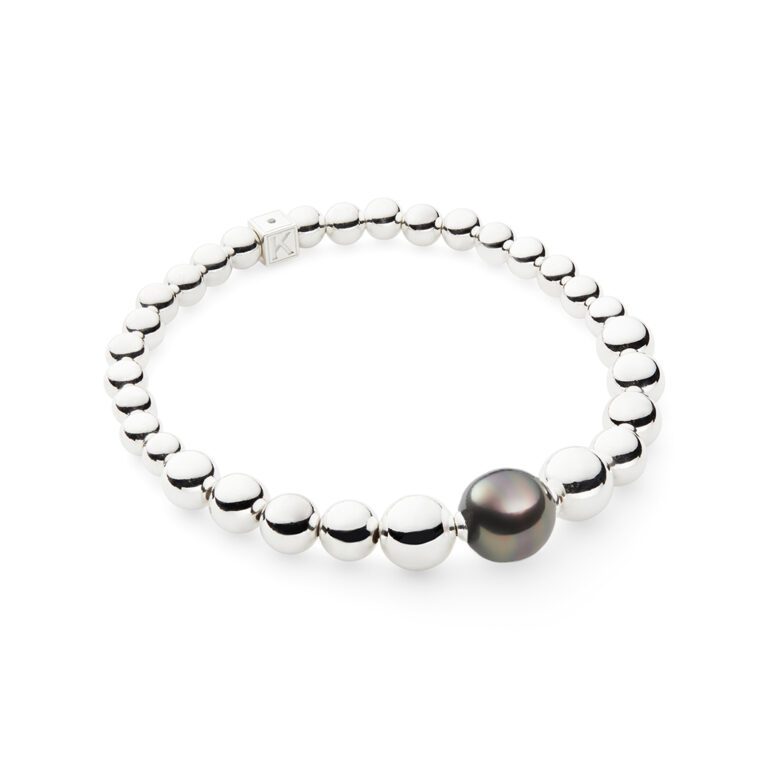 Balance Bracelet, Silver, Tahitian